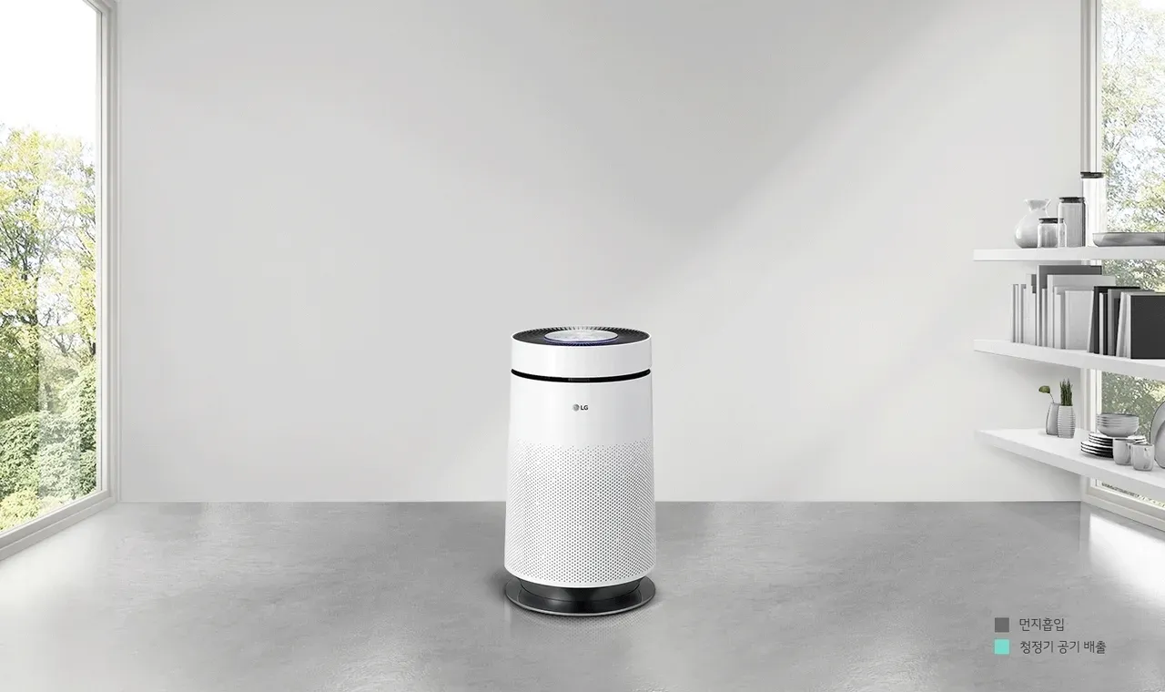 LG 퓨리케어 360˚ 공기청정기 플러스 62㎡(19평) 상세