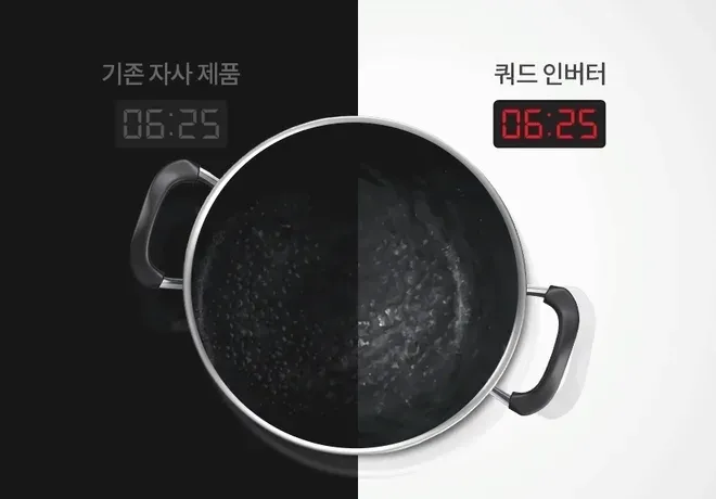 LG 디오스 오브제컬렉션 인덕션 빌트인 (와이드존, 프레임리스) 상세
